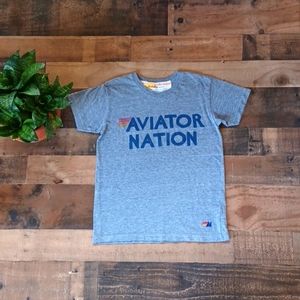 Aviator Nation Gray Tee